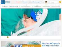 Tablet Screenshot of lakumed.de